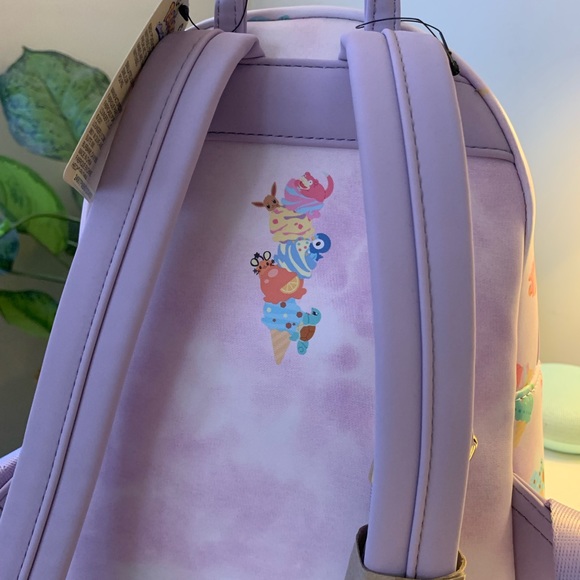 SOLD!! Pastel Pink/Lilac Pokémon Loungefly backpack - Picture 6 of 6
